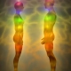 imagen de 2 humanos con colores psicodélicos