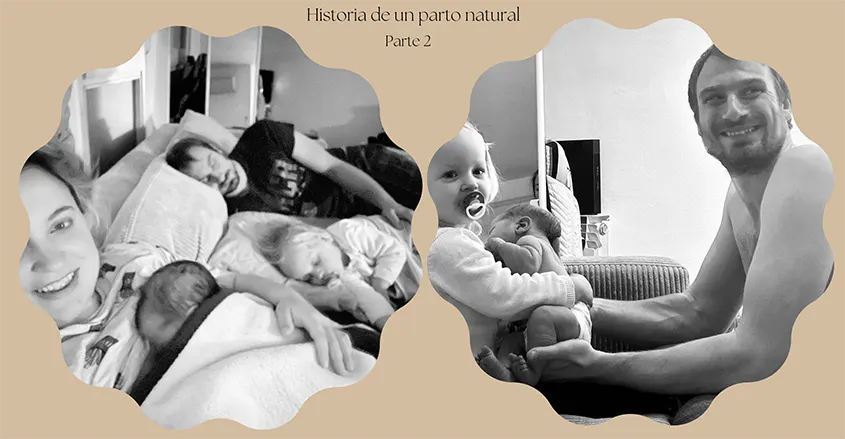 Imagen familia parto natural