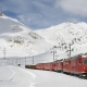 Foto de tren en la nieve Quiropráctico Badalona