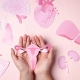 imagen en fondo rosa sobre la ovulación