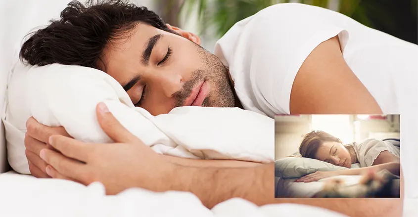 Imagen de hombre durmiendo